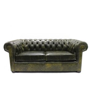 Deconstructed Canvas Chesterfield Sofa by Style Matters