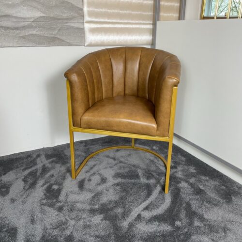 ART DECO DINING CHAIR, X 1 In Stock