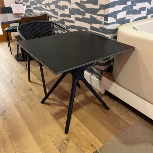 SKY OUTDOOR TABLE 800X800 BLACK 1 ONLY