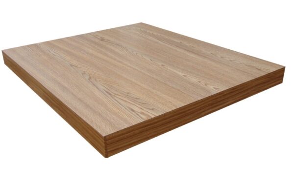 Realwood oak laminate with hardwood edge