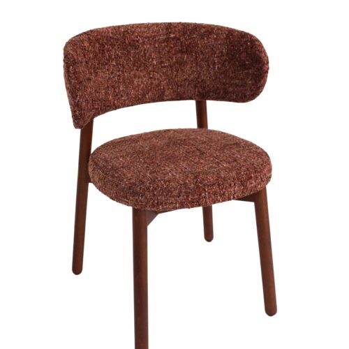 COCO DINING CHAIR WALNUT FRAME, £100 X 3 In Stock
