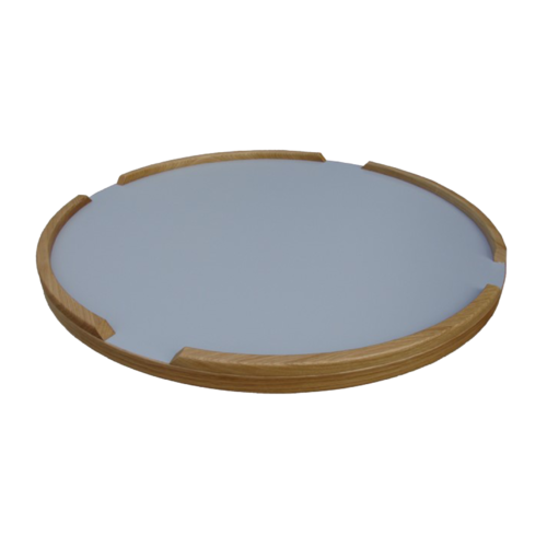 Laminate Top With 2Mm Oak Hardwood Edge And Oak Upstands