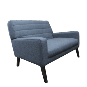 BLUE TEXTURED 3-SEATER X20, HARRIET CLEARANCE