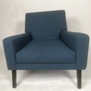 BLUE TEXTURED ARMCHAIR X20, HARRIET CLEARANCE